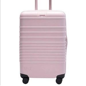 NEW Beis 21” Sakura Pink Carry-On Suitcase/Luggage